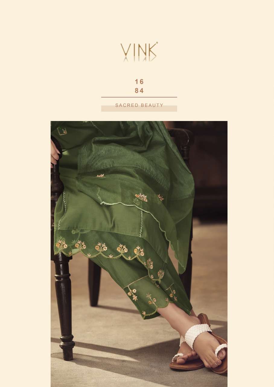 Vink- Ivy-3-chinnon-embroidery-work-long-kurti-chinnon-fancy-pant-organza-kota-doria-dupatta-1684-D